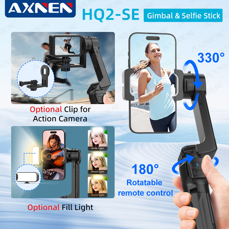 Drone Gimbal For Gopro - AXNEN HQ2-SE 휴대폰 안정기 스마트폰 및