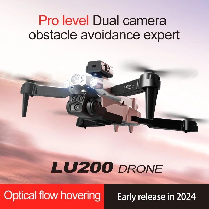 Drone Gimbal Mount - LU200 8K GPS 드론 트리플 카메라
