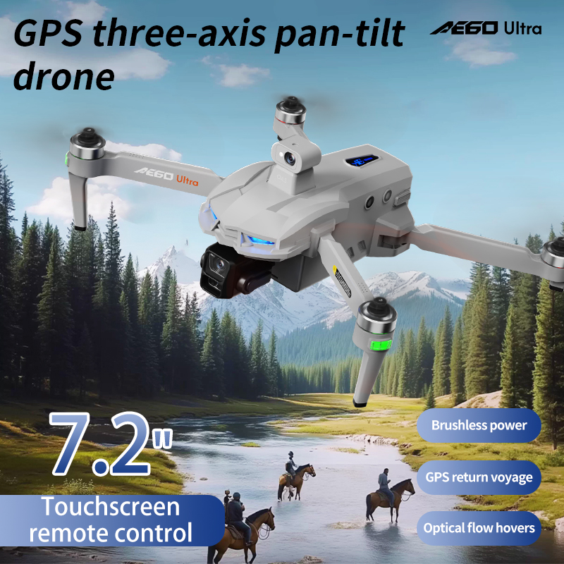 2025 AE60 URTLA GPS 드론 8K 카메라  - Drone Gimbal Mount 리뷰 및 가격