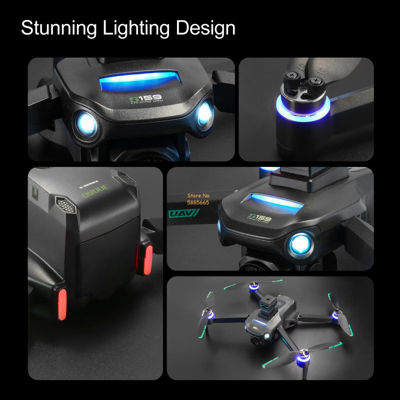 8K 듀얼 카메라 5G WIFI FPV 원격 제어 Qu - Drone Gimbal Brushless 리뷰 및 가격