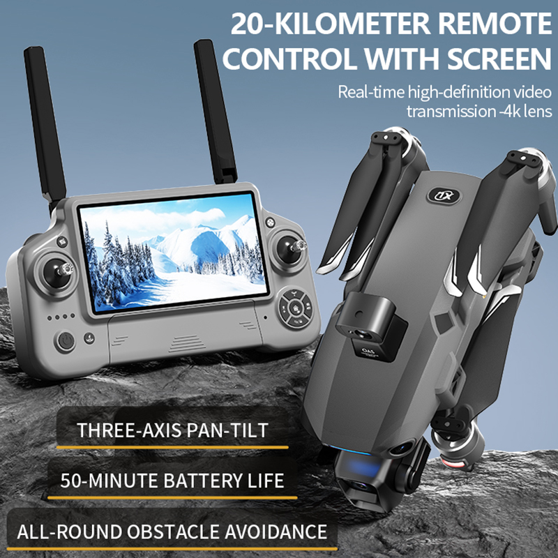 2026년형 새로운 8K 듀얼 카메라 드론, 5.5인치 - Drone Gimbal 3 Axis 리뷰 및 가격
