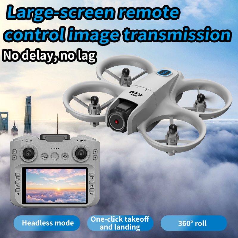 새로운 모델 GT3 MAX 드론 대형 화면 RC 드론  - Drone Gimbal Brushless 리뷰 및 가격