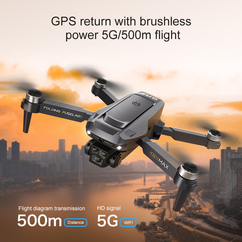 K811MAX 쿼드콥터 드론: 브러시리스, GPS, 자 - Drone Gimbal Brushless 리뷰 및 가격